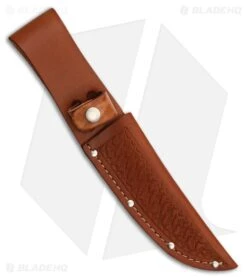 Tallen 8.375" Fixed Blade Knife Sheath Brown Leather (SH1134)