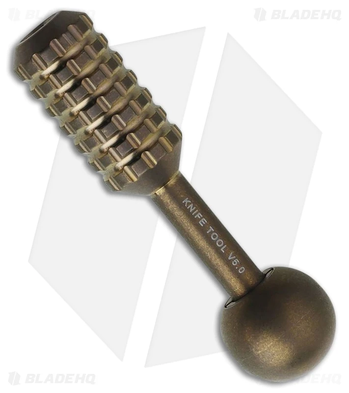 AuCon Titanium Knife Tool 5.0 - Bronze Finished 1 AuCon Titanium Knife Tool 5.0 - Bronze Finished