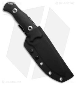 Andre De Villiers Kudu Hunter Fixed Blade Knife Black G-10 (4.5" Satin) -Knives Store Andre De Villiers Kudu Hunter Fixed Blade Knife Black G 10 4in Satin BHQ 203457 td side large