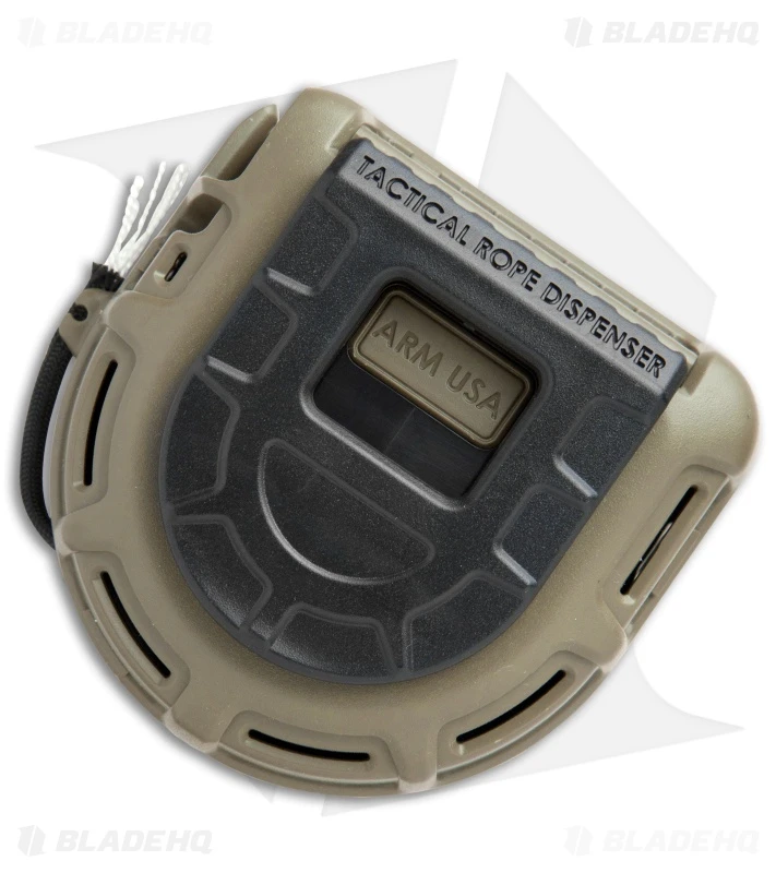 Atwood Tactical Rope Dispenser W/ 50 Ft. Of 550 Black Paracord (Flat Dark Earth) 3 Atwood Tactical Rope Dispenser W/ 50 Ft. Of 550 Black Paracord (Flat Dark Earth) - Image 3