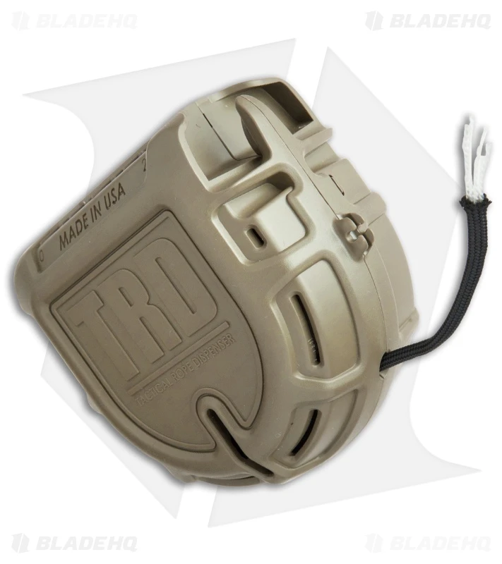 Atwood Tactical Rope Dispenser W/ 50 Ft. Of 550 Black Paracord (Flat Dark Earth) 2 Atwood Tactical Rope Dispenser W/ 50 Ft. Of 550 Black Paracord (Flat Dark Earth) - Image 2