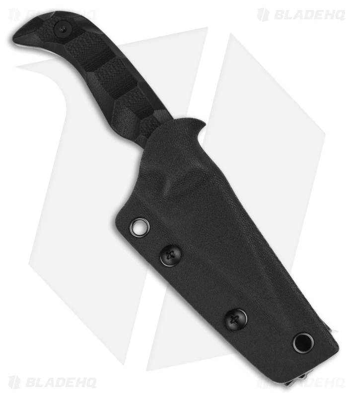 Auxiliary Manufacturing Karl Jr Deadhead Fixed Blade Black G-10 (3" DLC) 3 Auxiliary Manufacturing Karl Jr Deadhead Fixed Blade Black G-10 (3" DLC) - Image 3