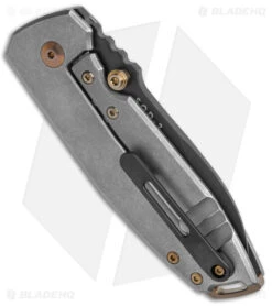 BRNLY SQD-2 Frame Lock Knife Grenade Milled Titanium (3" Black PVD) -Knives Store BRNLY SQD FL Grenade Milled Ti Black BHQ 178717 jr side large