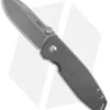 BRNLY SQD-2 Frame Lock Knife BB/SW Titanium (3" Stonewash/BB)