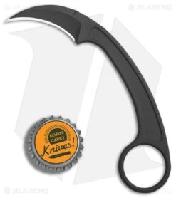 Bastinelli PiKa Picoeur Karambit Fixed Blade Neck Knife (1" Black) 7 Bastinelli PiKa Picoeur Karambit Fixed Blade Neck Knife (1" Black) -Knives Store Bastinelli PiKa Picoeur karambit neck knife black BHQ 72392 er bottlecap large
