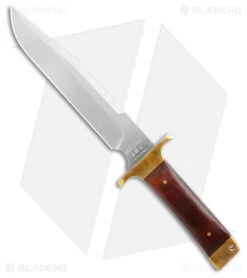 Bear And Son Freedom Fighting Bowie D2Fixed Blade Cocobolo Wood (9" Satin)