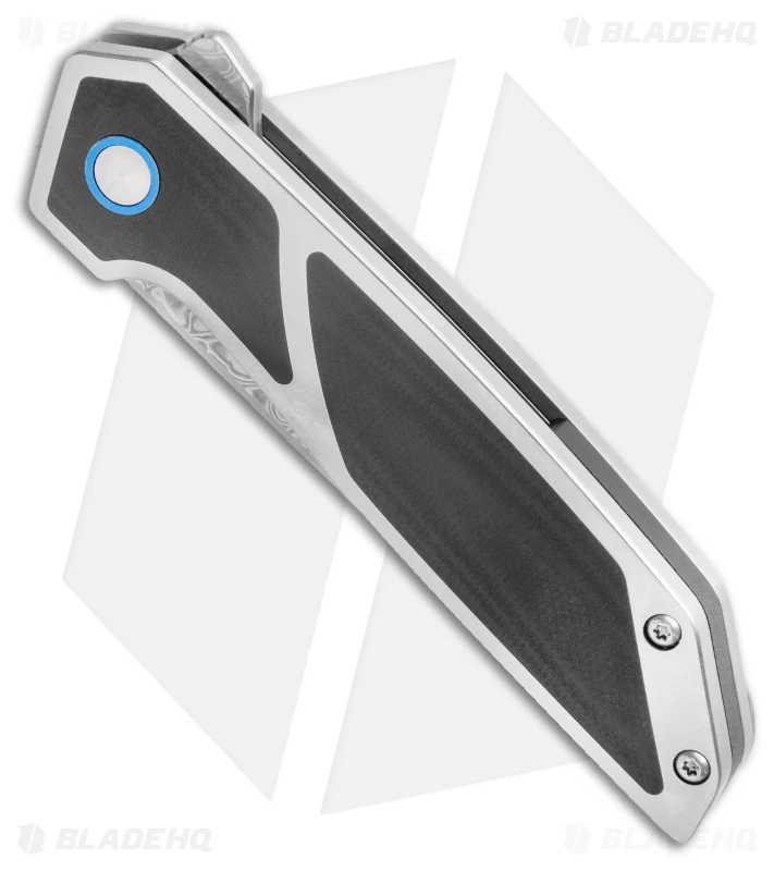 Begg Knives Diamici Knife Black G-10 (3" VG-10 Damascus) 2 Begg Knives Diamici Knife Black G-10 (3" VG-10 Damascus) - Image 2