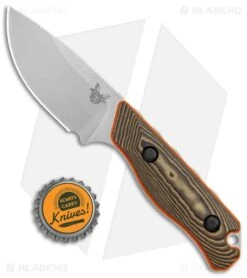 Benchmade 15017-1 Hidden Canyon Hunter Fixed Blade Knife Richlite (2.8" SW S90V) -Knives Store Benchmade 15017 1 Hidden Canyon Hunter Richlite SW BHQ 114157 jr bottlecap large