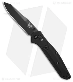 Benchmade 940 Osborne AXIS Lock Knife Black Aluminum (3.4" Black M4)