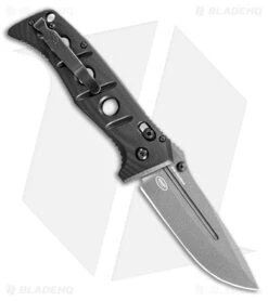 Benchmade Adamas AXIS Lock Knife Black G-10 (3.8" Gray) 275GY-1 -Knives Store Benchmade Adamas AXIS Lock Knife Black G 10 3.8 Gray 275GY 1 BHQ 118560 LS Back large