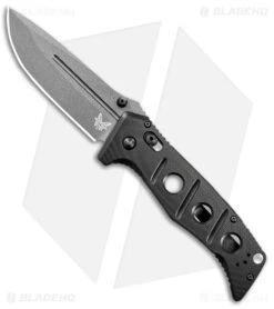 Benchmade Adamas AXIS Lock Knife Black G-10 (3.8" Gray) 275GY-1