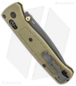 Benchmade Bugout AXIS Lock Knife Ranger Green (3.24" Gray) 535GRY-1 -Knives Store Benchmade Bugout AXIS Lock Ranger Green Gray 535GRY 1 BHQ 83828 jr side large