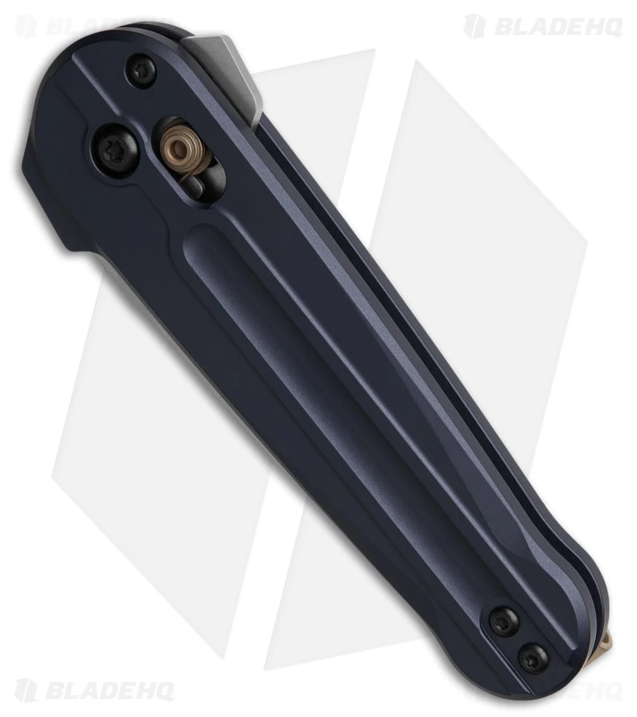 Benchmade Lowden AXIS Lock Knife Crater Blue Aluminum (2.8" Satin) 491 2 Benchmade Lowden AXIS Lock Knife Crater Blue Aluminum (2.8" Satin) 491 - Image 2