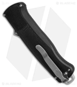 Benchmade Shootout D/A OTF Knife Black Grivory (3.5" Stonewash) 5371-2501 -Knives Store Benchmade Shootout DA OTF Automatic Knife Black 3in SW BHQ 218767 td side large