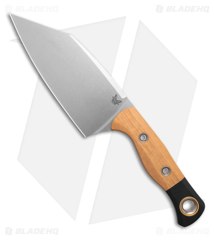 Benchmade Station Knife Kitchen Knife Maple Richlite & Black G-10 4010-02 1 Benchmade Station Knife Kitchen Knife Maple Richlite & Black G-10 4010-02