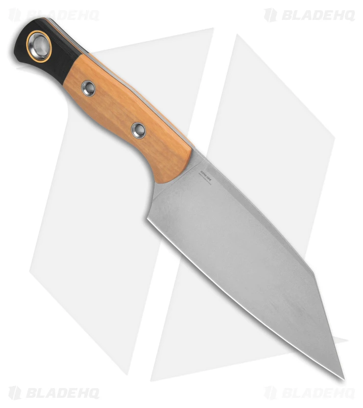 Benchmade Station Knife Kitchen Knife Maple Richlite & Black G-10 4010-02 2 Benchmade Station Knife Kitchen Knife Maple Richlite & Black G-10 4010-02 - Image 2