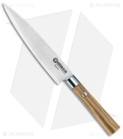 Boker Damascus Olive 3-Piece Kitchen Knife Set Olive Wood 6 Boker Damascus Olive 3-Piece Kitchen Knife Set Olive Wood -Knives Store Boker Damascus Olive Utility Olive Wood Damascus BHQ 111157 jr large
