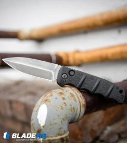 Boker Kalashnikov Limited Edition Dagger Automatic Knife (3.25" Damascus) -Knives Store Boker Kalashnikov Limited Edition Dagger Automatic Knife Damascus BHQ 21477 kp pipe web large