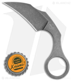 Boker Plus Bad Moon Karambit Fixed Blade Knife (2.4" Gray Stonewash) 02BO078 -Knives Store Boker Plus Bad Moon Karambit FBK 2in Gray SW BHQ 146736 td size large
