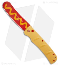 Boker Wiener Warrior XXL Footlong Kalashnikov Knife (4.75" Red) Hot Dog