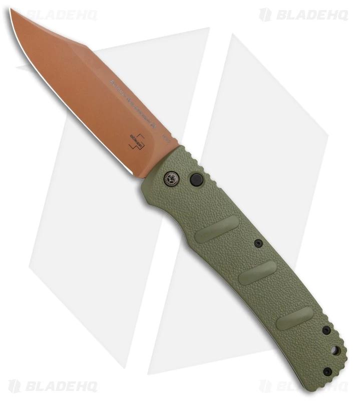 Boker XXL Kalashn Desert Warrior Bowie Auto Knife (4.75" Copper D2) 1 Boker XXL Kalashn Desert Warrior Bowie Auto Knife (4.75" Copper D2)
