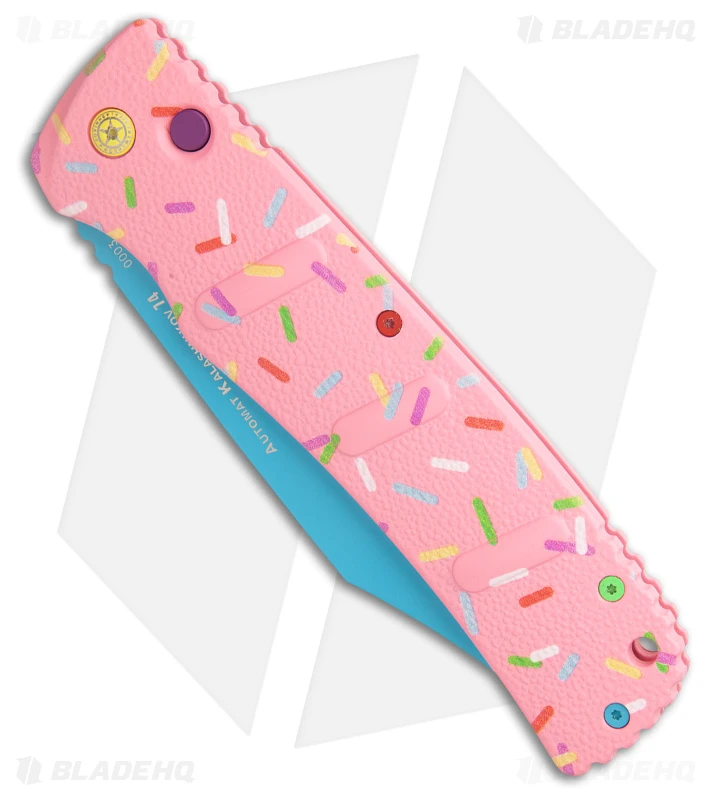 Boker XXL Kalashnikov Exclusive Dessert Warrior® Bowie Auto Knife (4.75") 2 Boker XXL Kalashnikov Exclusive Dessert Warrior® Bowie Auto Knife (4.75") - Image 2