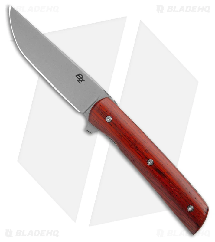 Brad Zinker Custom Urban Trapper Flipper Knife Cocobolo (3.25" Stonewash) 1 Brad Zinker Custom Urban Trapper Flipper Knife Cocobolo (3.25" Stonewash)