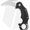 Brous Blades Import Line Enforcer Liner Lock Karambit Knife (2.5" Satin)
