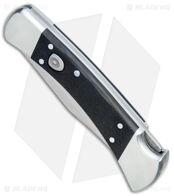Buck Knives Buck 110 Elite Automatic Lockback Knife Black G-10 (3.75" S30V Satin) 2 Buck Knives Buck 110 Elite Automatic Lockback Knife Black G-10 (3.75" S30V Satin) - Image 2