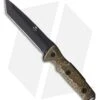 Buck Knives Buck Ground Combat Tanto Fixed Blade Knife OD Green Micarta (5.5" Black) BU893BO