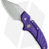 CIVIVI Typhoeus Fixed Blade Knife Purple G-10 (2.3" Bead Blast) C21036-2