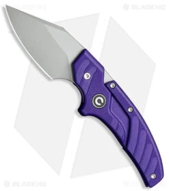 CIVIVI Typhoeus Fixed Blade Knife Purple G-10 (2.3" Bead Blast) C21036-2