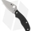 Spyderco Metropolitan Lightweight Slipit Knife Black FRN (2.7" Satin M398)