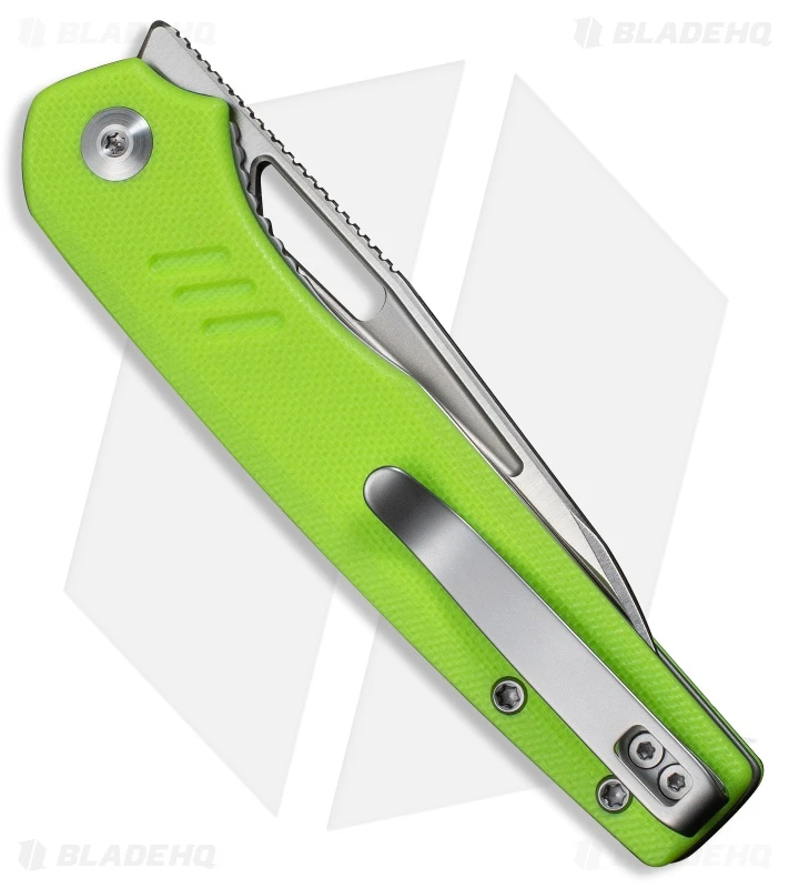 CIVIVI Guile Liner Lock Knife Fluorescent Green G-10 (3.25" Satin) 3 CIVIVI Guile Liner Lock Knife Fluorescent Green G-10 (3.25" Satin) - Image 3