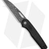 CIVIVI Guile Liner Lock Knife Black Canvas Micarta (3.25" Damascus)