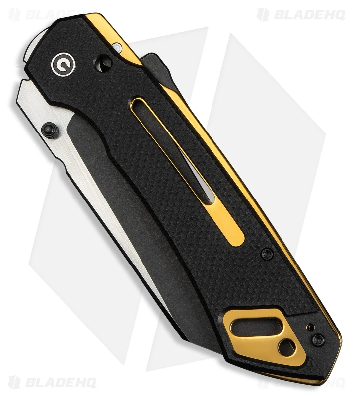 CIVIVI Buster FG Superlock Knife Black Coarse G-10 (4.2" Black SW/Satin) 2 CIVIVI Buster FG Superlock Knife Black Coarse G-10 (4.2" Black SW/Satin) - Image 2