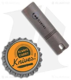 CIVIVI Key Bit Torx Screwdriver Tool Set Bronze Titanium (1.69") -Knives Store CIVIVI Key Bit Torx Screwdriver Tool Set Bronze Ti BHQ 134083 jr bottlecap large