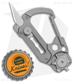 CIVIVI Polymorph Carabiner Multi-Tool Gray Titanium (2.8") -Knives Store CIVIVI Polymorph Carabiner Mini Tool Gray Ti BHQ 134079 jr bottlecap large