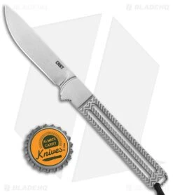 CRKT Testy Fixed Blade Knife Skeletonized Stainless Steel (2.4" Satin) 7 CRKT Testy Fixed Blade Knife Skeletonized Stainless Steel (2.4" Satin) -Knives Store CRKT Feisty Skeletonized Fixed Blade Satin BHQ 138974 jr bottlecap large