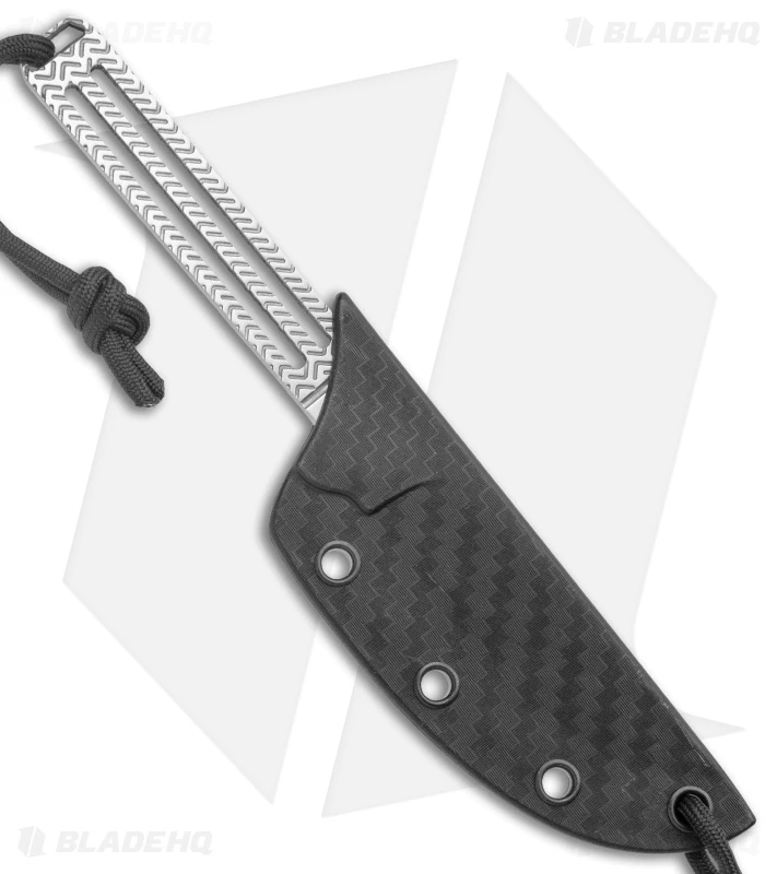 CRKT Testy Fixed Blade Knife Skeletonized Stainless Steel (2.4" Satin) 3 CRKT Testy Fixed Blade Knife Skeletonized Stainless Steel (2.4" Satin) - Image 3