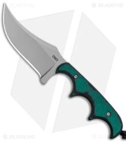 CRKT Folts Minimalist Persian Neck Knife Green G-10 (2.1" Bead Blast) 2379