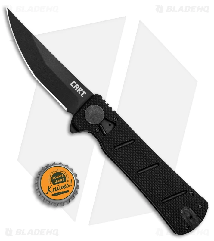 CRKT Goken Field Strip Knife Black G-10 (3.6" Black) 2920 4 CRKT Goken Field Strip Knife Black G-10 (3.6" Black) 2920 - Image 4