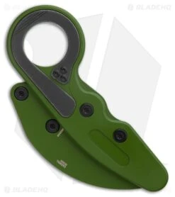 CRKT Provoke Kinematic Morphing Karambit Knife Bright Green Al (2.4" Cerakote) -Knives Store CRKT Provoke Kinematic Morphing Karambit Knife Bright Green Al Cerakote BHQ 210145 kr side large