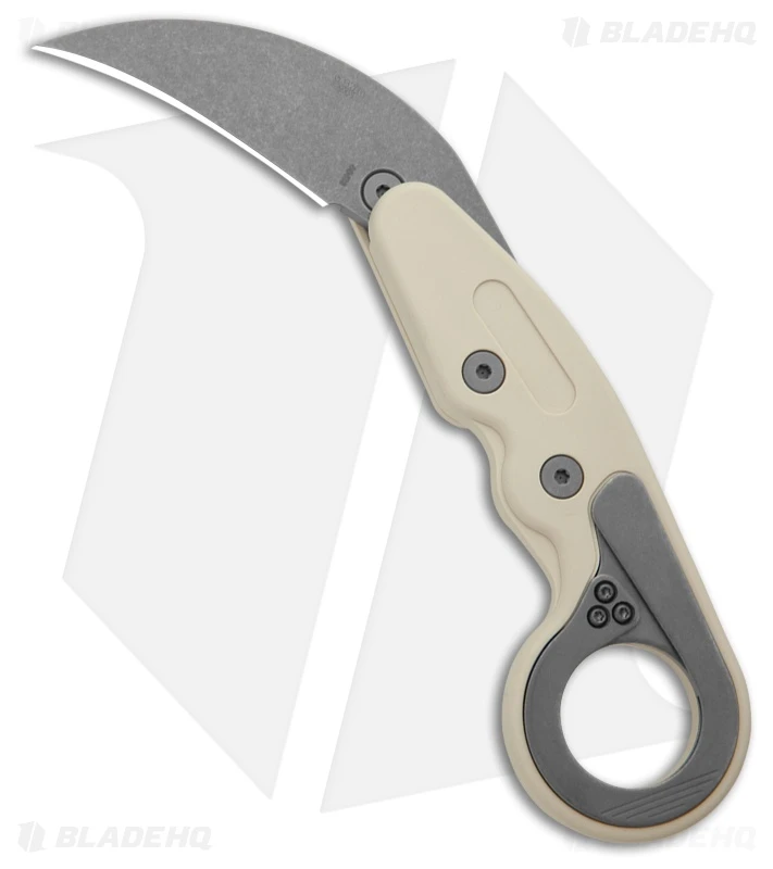 CRKT Provoke Kinematic Morphing Karambit Knife Sand Grivory (2.4" SW) 4041S 1 CRKT Provoke Kinematic Morphing Karambit Knife Sand Grivory (2.4" SW) 4041S