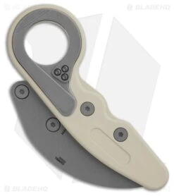 CRKT Provoke Kinematic Morphing Karambit Knife Sand Grivory (2.4" SW) 4041S 7 CRKT Provoke Kinematic Morphing Karambit Knife Sand Grivory (2.4" SW) 4041S -Knives Store CRKT Provoke Kinematic Morphing Karambit Knife Sand Grivory 2in SW BHQ 210147 td side large