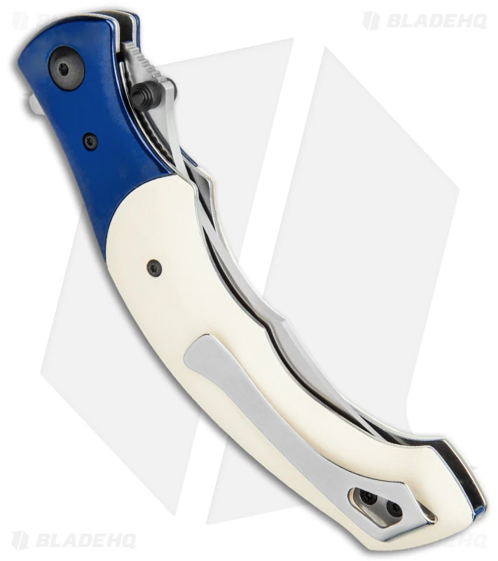 CRKT Ritual Spring Assisted Knife Ivory Micarta (4.5" Satin)7471 3 CRKT Ritual Spring Assisted Knife Ivory Micarta (4.5" Satin)7471 - Image 3