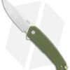 CRKT Vox Tueto Spring Assisted Flipper Knife OD Green G-10 (3.3" Satin) 5325