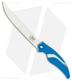 Camillus Cuda Flex Fillet Fixed Blade Knife Blue (7" Bead Blast) 18090