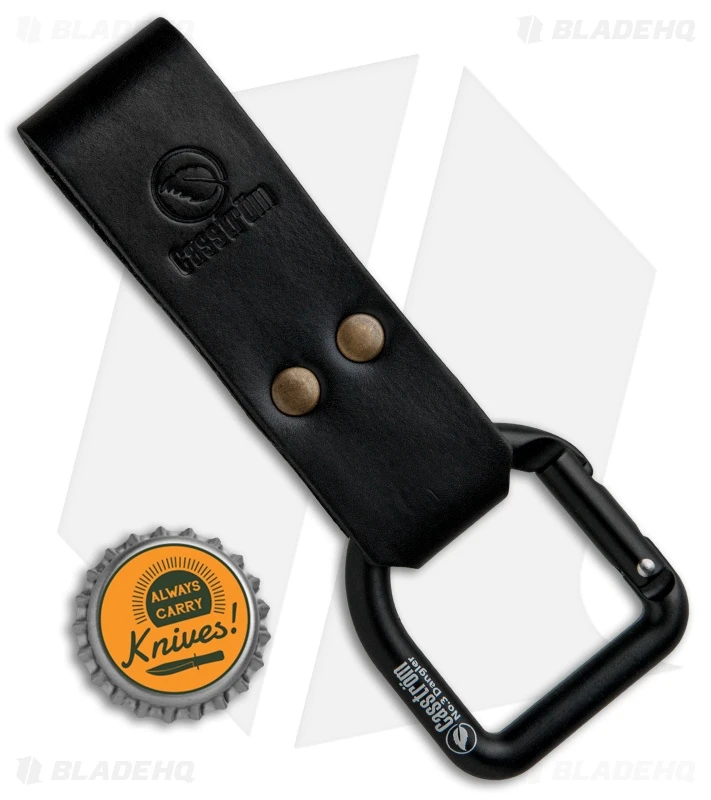 Casstrom No. 3 Dangler Sheath Extension Carabiner D-Ring (All Black) 2 Casstrom No. 3 Dangler Sheath Extension Carabiner D-Ring (All Black) - Image 2