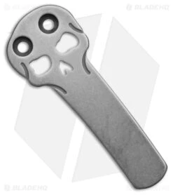 Chaves Redencion Drop Point X-Lock Knife Black Aluminum (3.25" SW D2) -Knives Store Chaves Skull Clip SW large 1